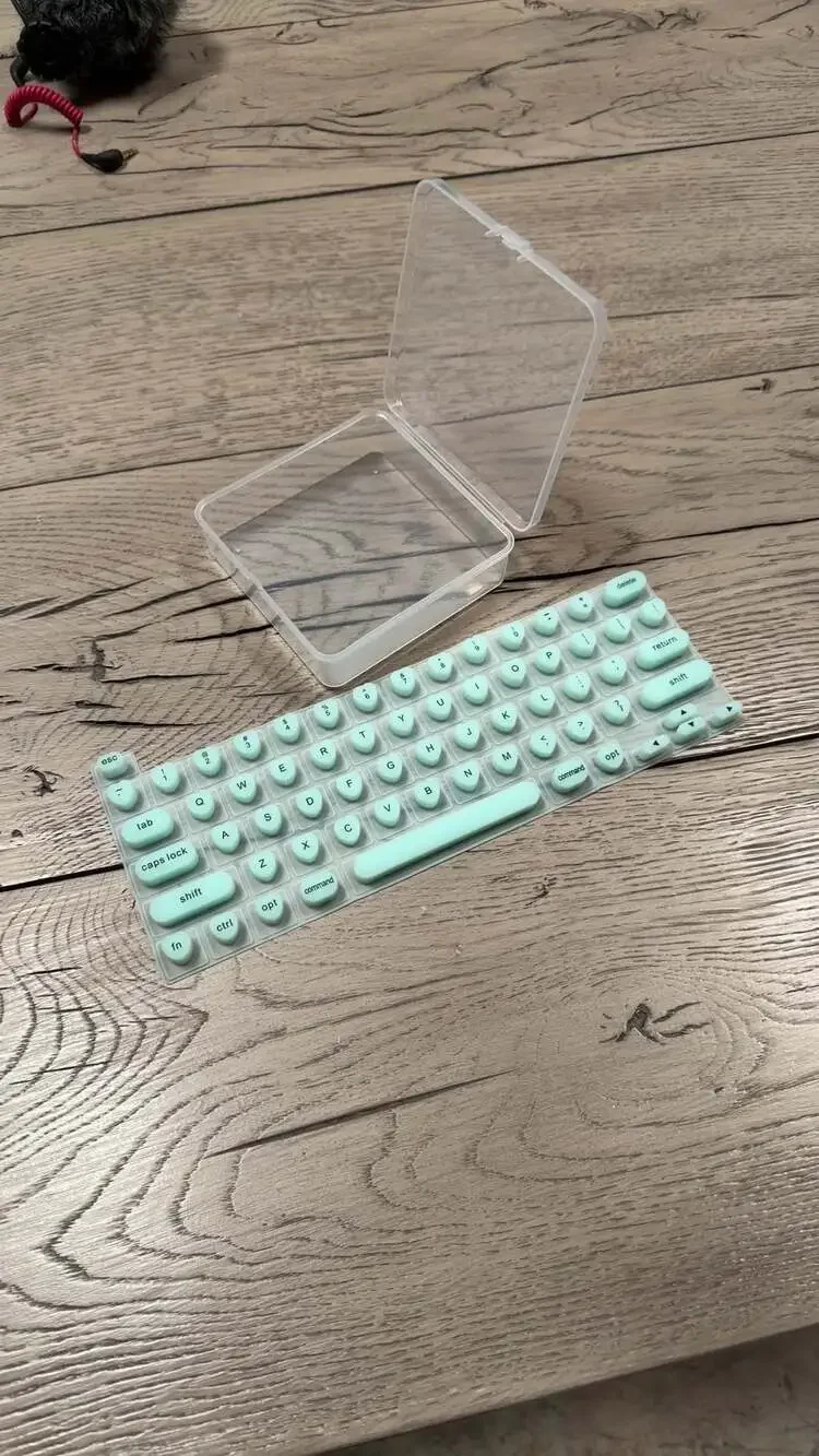 Silicone Keyboard Film Protective Cover Portable  for Long Nails